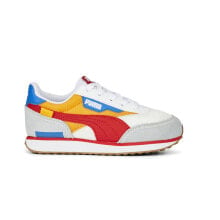 Puma Future Rider Splash Ac Lace Up Toddler Boys Red, White, Yellow Sneakers Ca