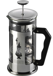 French presses and coffee pots 0003160 - French press set - 0.35 L - Glass - Black,Stainless steel - Plastic,Stainless steel