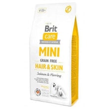 BRIT Care Mini Hair And Skin Salmon And Herring 7kg Dog Food