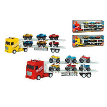 JUGATOYS Portacoches Truck With 57x20x11 cm Assorted Sounds