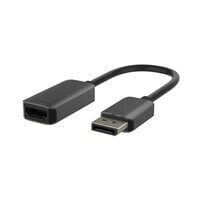 Belkin AVC011btSGY-BL 0,22 m DisplayPort HDMI Черный AVC011BTSGY-BL