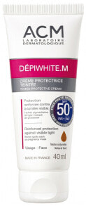 Getönte Sonnenschutzcreme für das Gesicht SPF 50+ - ACM Laboratoires Depiwhite.M Tinted Protective Cream