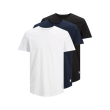 JACK & JONES Noa 3 Pack Short Sleeve T-Shirt