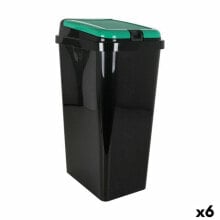 Recycling Waste Bin Tontarelli Green 45 L (6 Units)