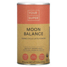Овощи your Super, Moon Balance, Femme Cycle Latte Powder, 7.05 oz (200 g)