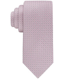 Calvin Klein men's Micro-Dot Grid Tie