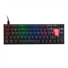 Клавиатуры Ducky One 2 SF Gaming Tastatur MX-Blue RGB LED - schwarz US