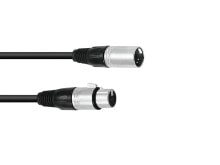 30220765 - XLR (5-pin) - Male - XLR (5-pin) - Female - 1.5 m - Black