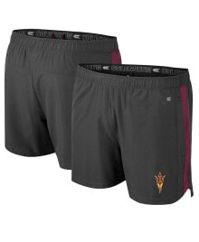 Купить мужские шорты Colosseum: Men's Charcoal Arizona State Sun Devils Langmore Shorts