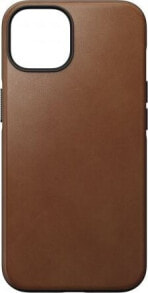 Nomad Nomad Modern Leather MagSafe Case, english tan- iPhone 14