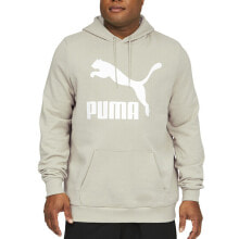 Puma Classics Logo Hoodie Fl S Big Tall Mens Size XXXXL Casual Outerwear 533304 купить в аутлете