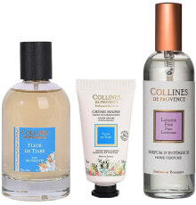 Collines De Provence Tiare Flower - Duftset (Eau de Toilette 100ml + Handcreme 30ml + Duftspray 100ml)