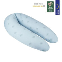 Babymoov B.Love Mutterschaft und Stillkissen mit ultra -feinen Mikrobillesfllung - in Europa hergestellt, blau gemacht