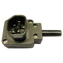 EUROCONNEX 3468 Schuko Angled Homologated C14 Connector