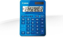 Калькулятор Kalkulator Canon LS-123K-Metallic BLUE (9490B001AA)