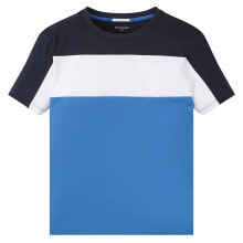 TOM TAILOR 1030300 Block Striped Short Sleeve T-Shirt