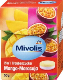 Traubenzucker 2in1, Mango-Maracuja, 50 g