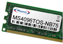 Модули памяти (RAM) memory Solution MS4096TOS-NB75 модуль памяти 4 GB