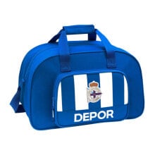 Дорожные и спортивные сумки спортивная сумка R. C. Deportivo de La Coruña Синий Белый (40 x 24 x 23 cm)