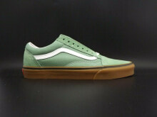 Купить мужские кроссовки Vans: Vans Old Skool Gum Basil True White Green Suede Canvas Men's Size 9 New