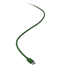 Купить клавиатуры Cherry Xtrfy: Cherry Xtrfy USB-C auf USB-A Tastatur-Kabel, Standard, Braided - Forest Green