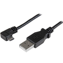 StarTech.com USBAUB1MRA USB кабель 1 m 2.0 USB A Micro-USB B Черный