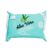 Xpel Aloe Vera Cleansing Facial Wipes 25 St. reinigungstücher für Frauen купить в аутлете