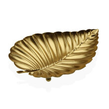 Centerpiece Versa Golden Sheet 20 x 4 x 27 cm