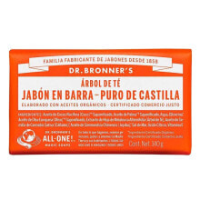 Кусковое мыло Dr. Bronner's Pure Castile Bar Soap Кусковое мыло с экстрактом чайного дерева 140 г