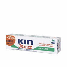 Зубная паста KIN JUNIOR pasta dentífrica anticaries menta suave 75 + 25 m