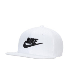 Nike men's White Futura Pro Performance Snapback Hat