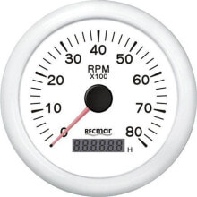 Запчасти и расходные материалы для мототехники RECMAR 0-8000 RPM Tachometer