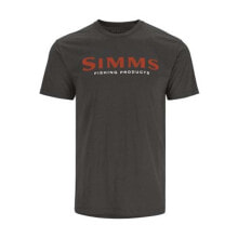 Купить мужские спортивные футболки и майки Simms: SIMMS Logo short sleeve T-shirt