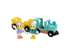 Наборы игрушечных железных дорог, локомотивы и вагоны для мальчиков BRIO Donald & Daisy Duck Train игрушечная машинка 32260