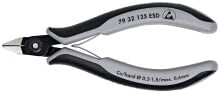 Клещи и бокорезы бокорезы прецизионные для электроники антистатические Knipex 79 32 125 ESD 125 мм