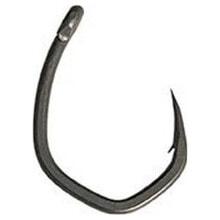 Грузила, крючки, джиг-головки для рыбалки cARP SPIRIT V-Curve XS Barbed Single Eyed Hook