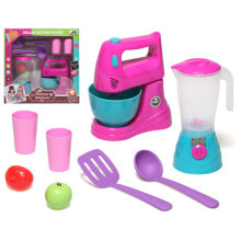 Toy food and tableware for girls