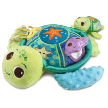 VTECH Turtle And Your Baby Stuffed Textures And Sensations Echo