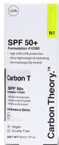 Sonnenschutzcreme für den Tag SPF 50+ - Carbon Theory Day Lite Suncreen SPF 50+