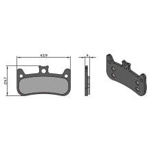 BRENTA CICLO All Around Cura 4 Formula disc brake pads