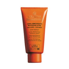 Collistar Ultra Protection Tanning Cream Spf30 Интенсивный солнцезащитный крем для загара для лица и тела 50 мл
