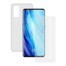CONTACT Oppo Reno 4 Pro Case And Glass Protector 9H
