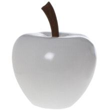 Decorative Figure Alexandra House Living White Ceramic Apple 35 x 36 x 49 cm