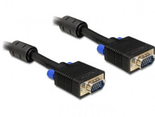 Компьютерные разъемы и переходники DeLOCK 20m VGA Cable VGA кабель VGA (D-Sub) Черный 82562