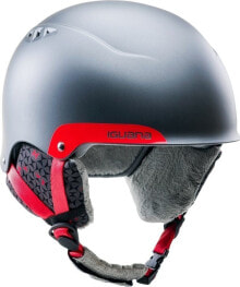 Шлем Iguana KASK NARCIARSKI CHITIN JR MATT IRON GATE/PSYCHO RED S