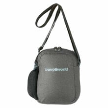 Мужские сумки через плечо мужская сумка через плечо повседневная тканевая маленькая планшет серая TRANGOWORLD Sperry