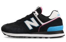 New Balance NB 574 复古 跑步鞋 女款 黑蓝 / Кроссовки New Balance NB 574 WL574CK2