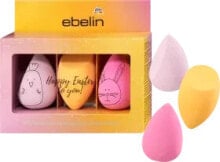 Купить кисти, спонжи и аппликаторы для макияжа ebelin: Geschenkset ebelin Make-Up Schwämmchen Happy Easter 3tlg, 1 St