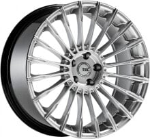 Колесный диск литой TEC Speedwheels GT5 hyper-silber 9x19 ET48 - LK5/120 ML65.1