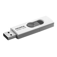 ADATA UV220 USB флеш накопитель 32 GB USB тип-A 2.0 Серый, Белый AUV220-32G-RWHGY